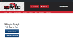 Desktop Screenshot of kimandlinlogan.com